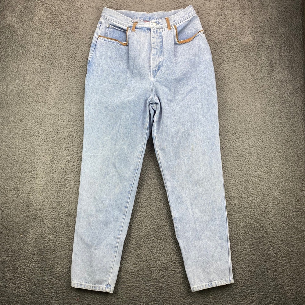 Cambridge Country Store Womens Size 14 Acid Wash Mom‎ Jeans High Waist Vintage